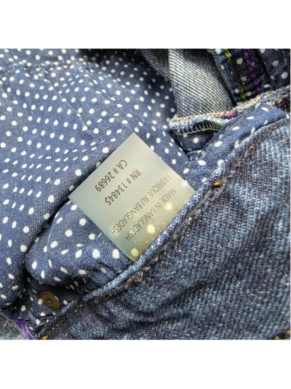 Robert Graham Jeans Men’s 38 Straight Leg Blue Denim Premium Cotton Pants